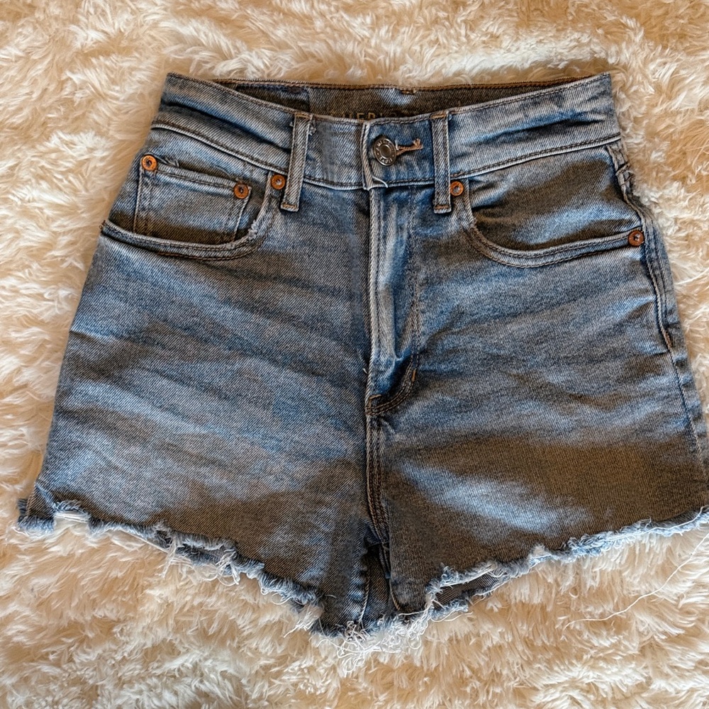 American Eagle Outfitters Light Blue Jean Shorts